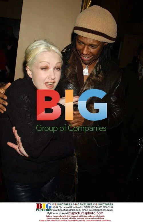 Nile Rodgers and Cyndi Lauper at DVD Release Party