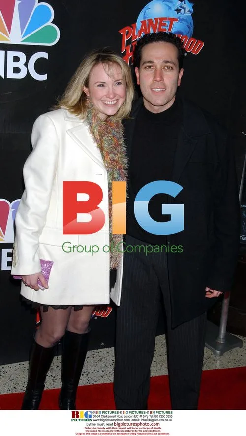 Sam Solovey with fiancée Lori at 'The Apprentice' screening