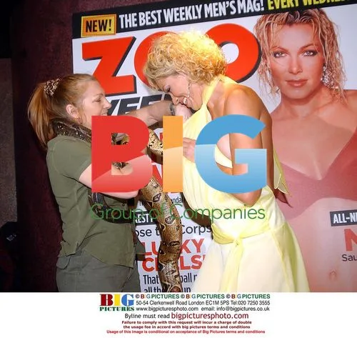 Model Nell McAndrew Launches Men's Mag