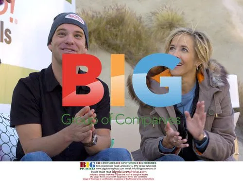 Julie Koehnen and Cory Romero Under Billboard