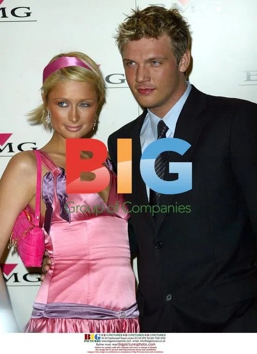 Paris Hilton and Nick Carter at Grammy Gala