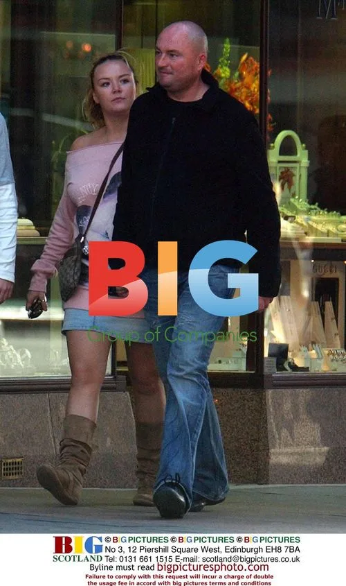 Charlie Brookes Shopping with Boyfriend