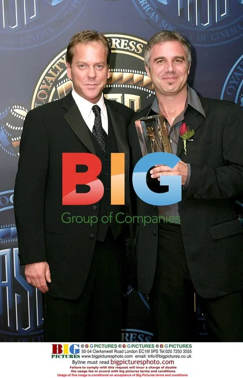 Keifer Sutherland and Pierre Gill at ASC Awards