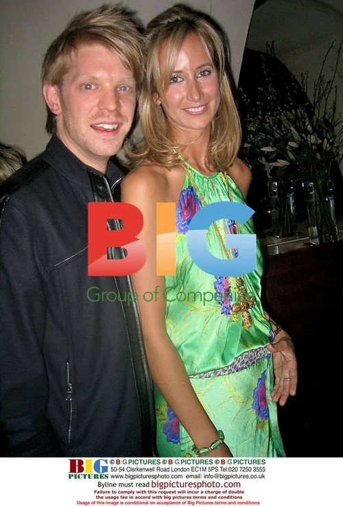 Lady Victoria Hervey and Alistair at Brits 2004
