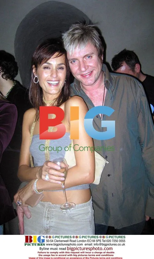 Model Yasmin Le Bon with Simon Le Bon