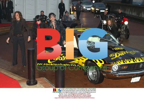 The Darkness at BRIT Awards 2004