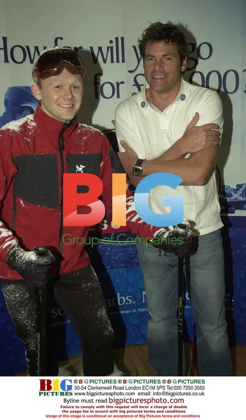TV Presenters Mark Durden-Smith and Noel Bresland