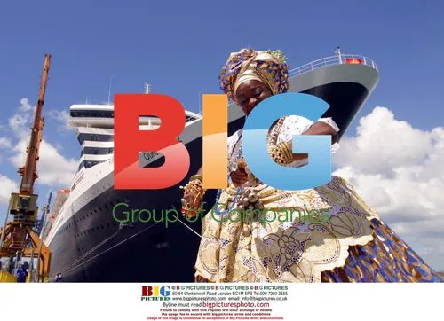 Queen Mary II Arrives in Bahia, Brazil