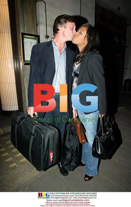 Lord Brocket and Diane Modahl at I'm A Celeb Reunion