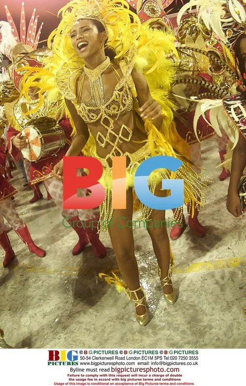 Tais Araujo Samba at Sao Paulo Carnival