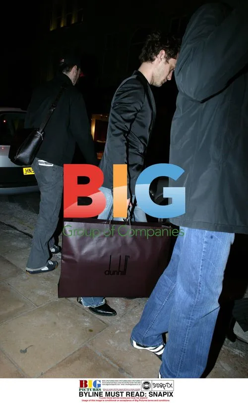 Jude Law Out Shopping in London