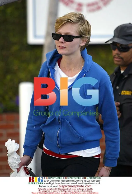Kirsten Dunst Shops at Fred Segal