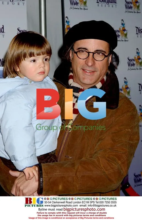 Andy Garcia and Daughter at 'Snow White' Premiere