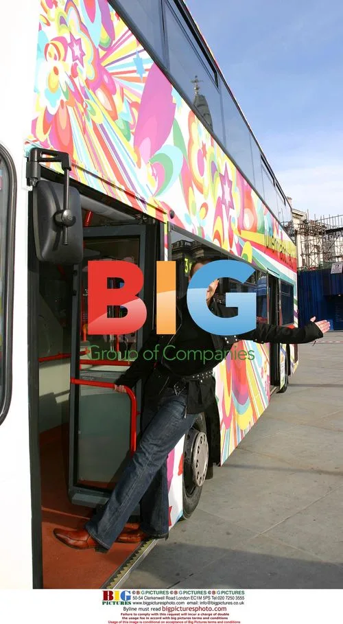 Julien Mcdonald at London Bus Makeover