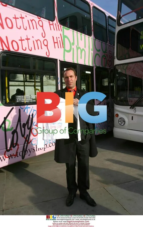 Toby Mott at London Bus Makeover Event