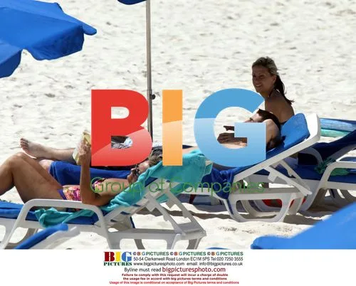 Liam Gallagher and Natalie Appleton on Caribbean Vacation