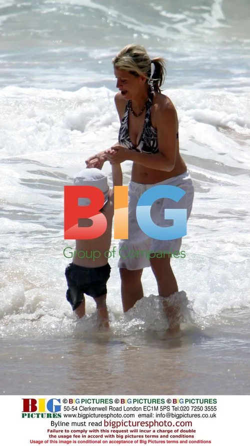 Liam Gallagher and Natalie Appleton on Caribbean Vacation