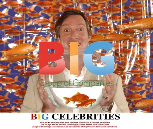 Lord Charles Brocket Photoshoot with Goldfish