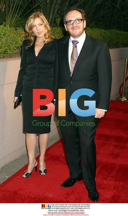 Diana Krall and Elvis Costello at Miramax Pre-Oscar Party