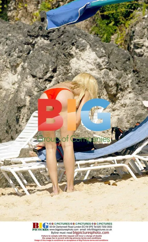Alicia Duvall on Holiday in Barbados