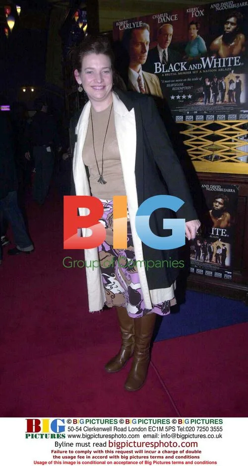 Kerry Fox at 'Black and White' Screening