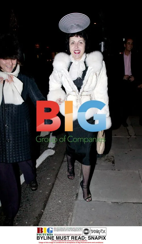 Isabella Blow in Eccentric London Outfit