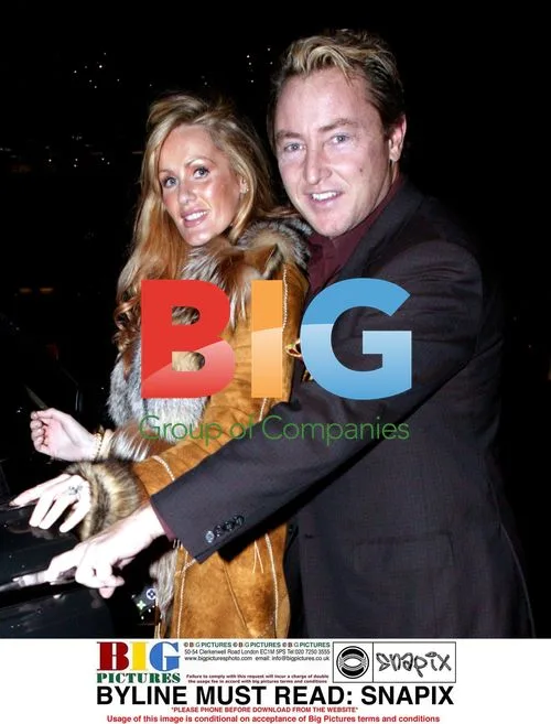 Michael Flatley with Lisa Murphy in London