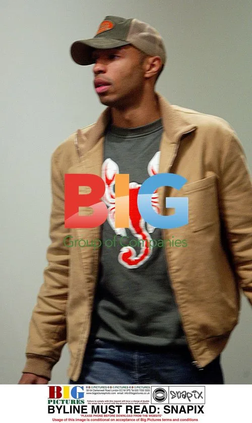 Thierry Henry designer shopping in London