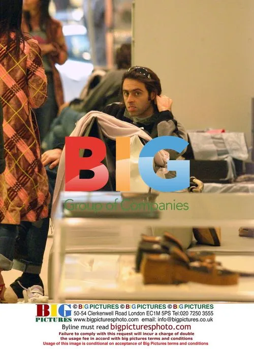 Ronnie O'Sullivan Shopping in London