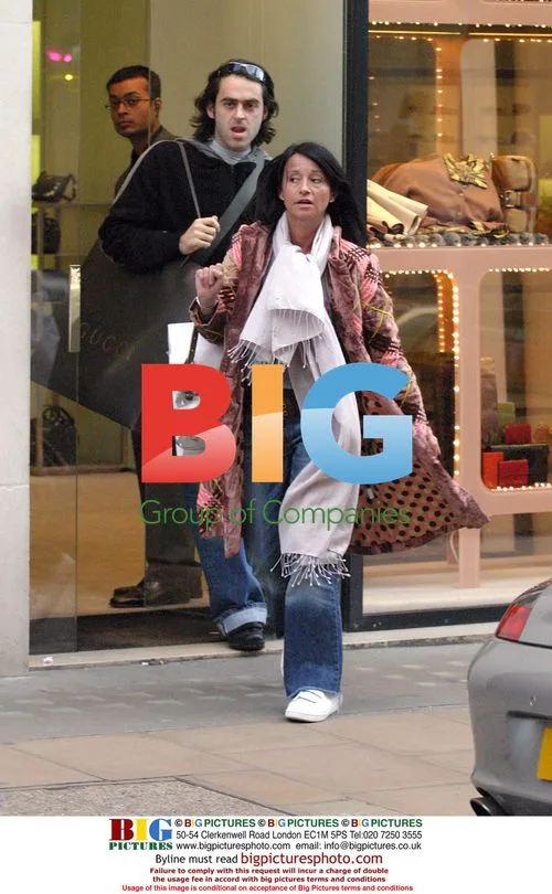 Ronnie O'Sullivan Shopping in London