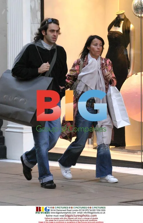 Ronnie O'Sullivan Shopping in London