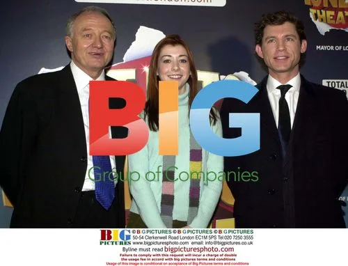 London Mayor and Celebrities at Theatre Press Event
