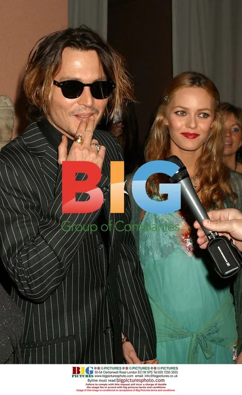 Johnny Depp and Vanessa Paradis at Critics Choice Awards