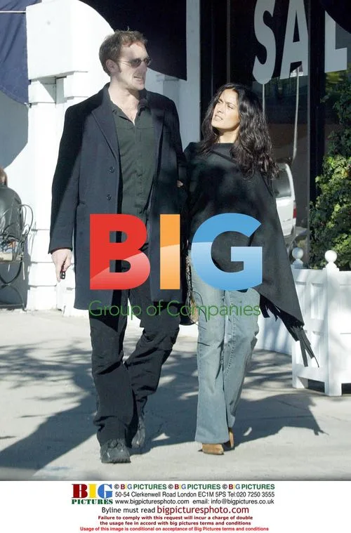 Salma Hayek and George Lucas Shopping