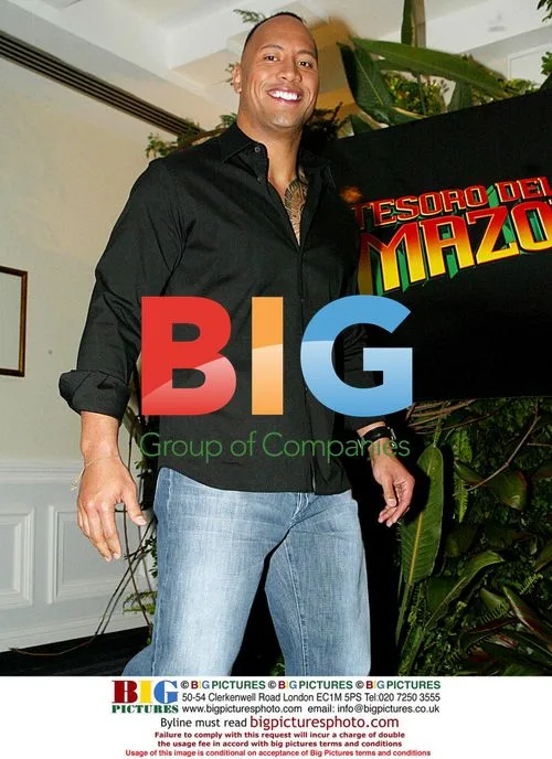 Dwayne Johnson at "The Rundown" Press Conference