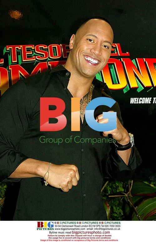 Dwayne "The Rock" Johnson at The Rundown press conference