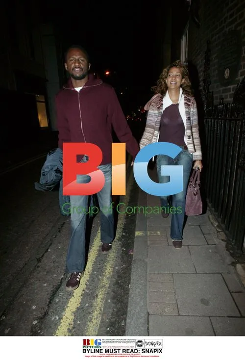 Arsenal Player Patrick Viera with Girlfriend