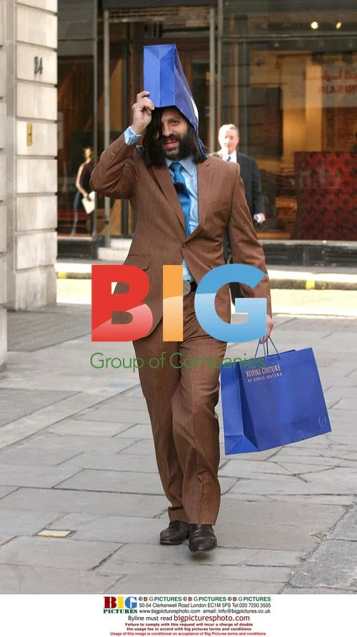 Comedian Aaron Barschak in North London