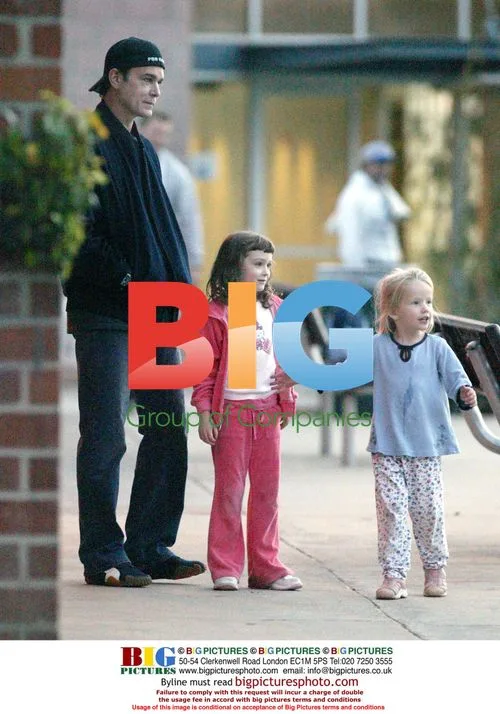 Ray Liotta with Daughter at Park