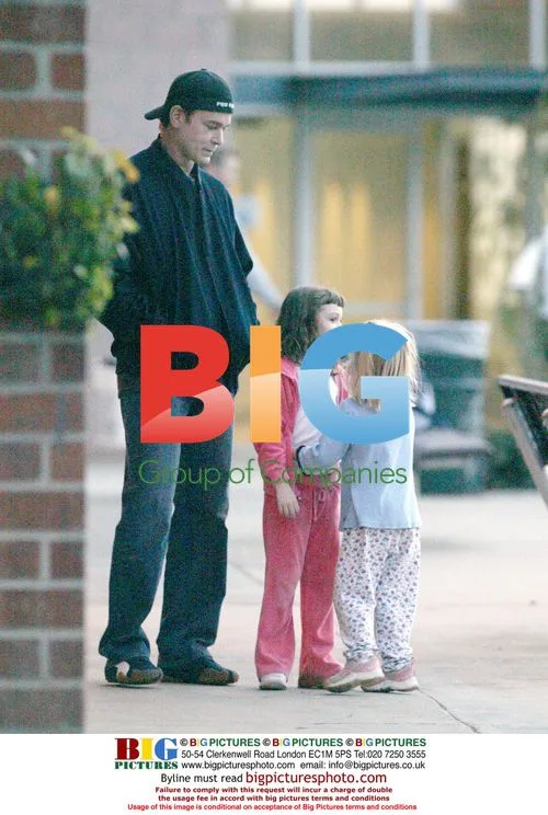 Ray Liotta and daughter at park