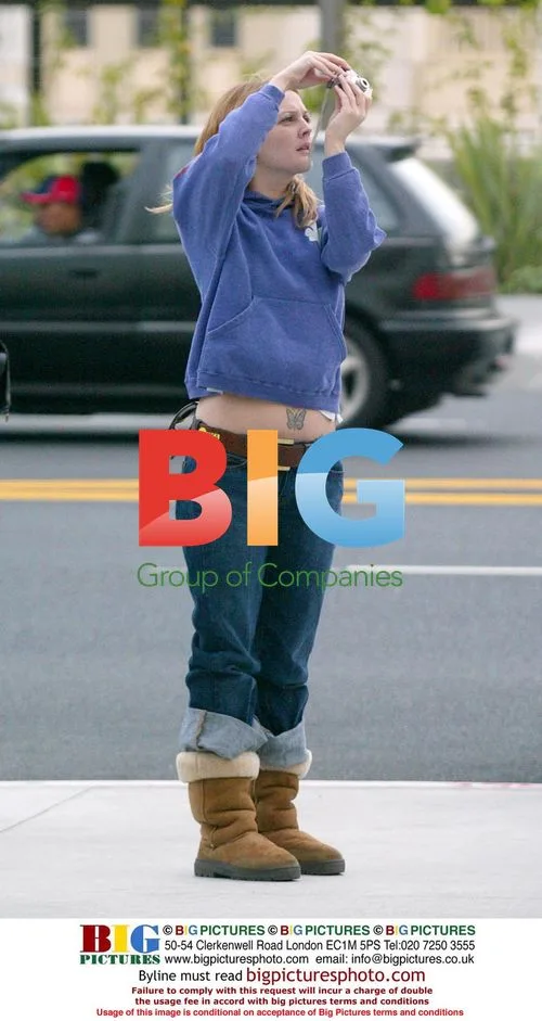 Drew Barrymore at Book Store and MOCA