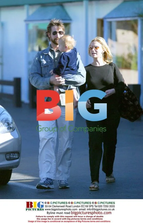 Noah Wyle with Family at Park