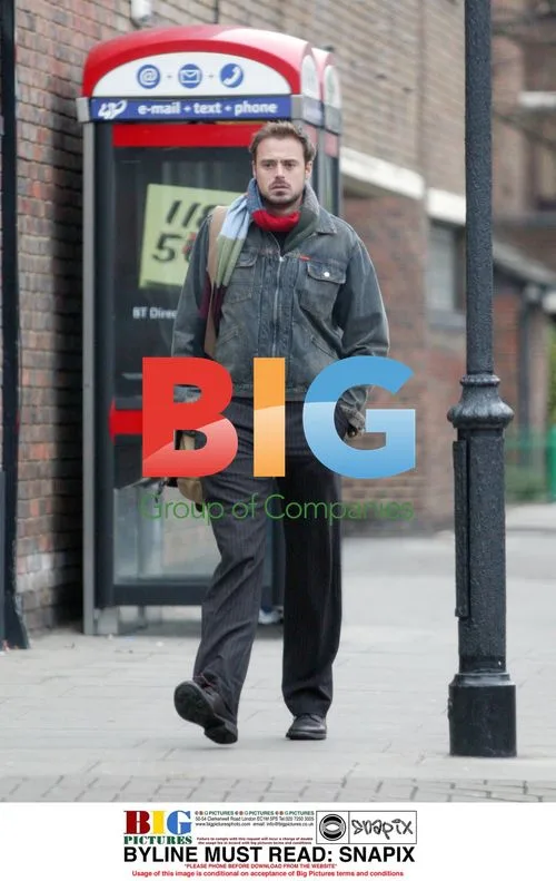Jamie Theakston Emerging from Range Rover