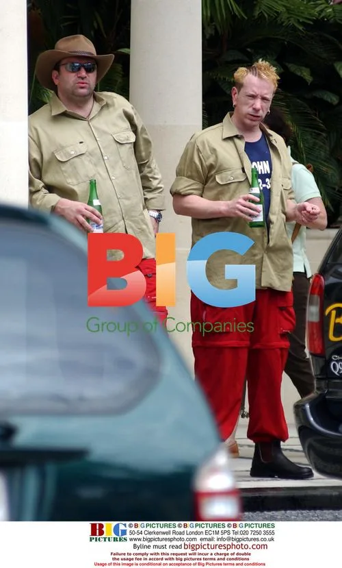 Razor Ruddock and John Lydon at Currumbin Bird Sanctuary