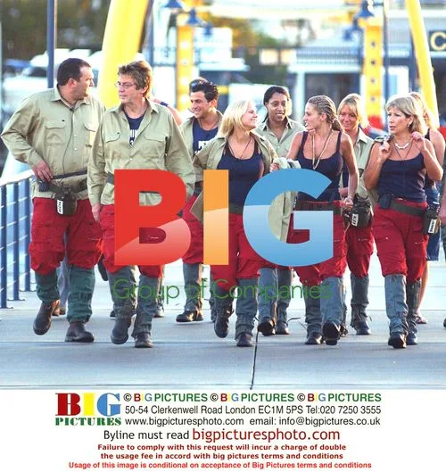 Celebrities Arriving for I'm A Celebrity