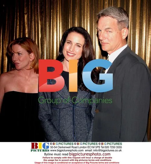 Melissa Gilbet, Andie MacDowell and Mark Harmon at SAG Awards
