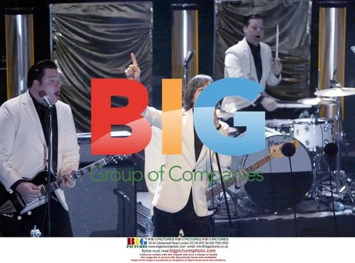 The Hives performing at P3-galan in Gothenburg
