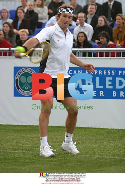 Pat Cash at 'Evening of Aces' charity tennis match