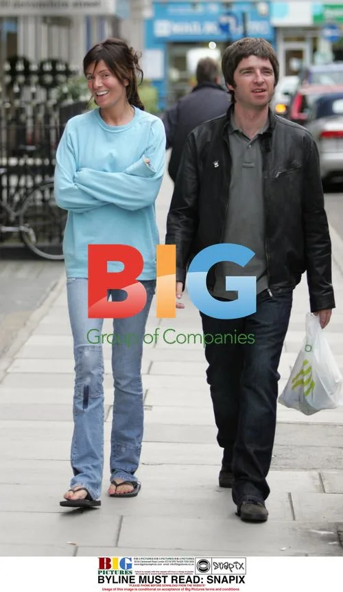 Noel Gallagher and Sarah MacDonald in London