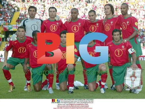 Portugese Team at Euro 2004